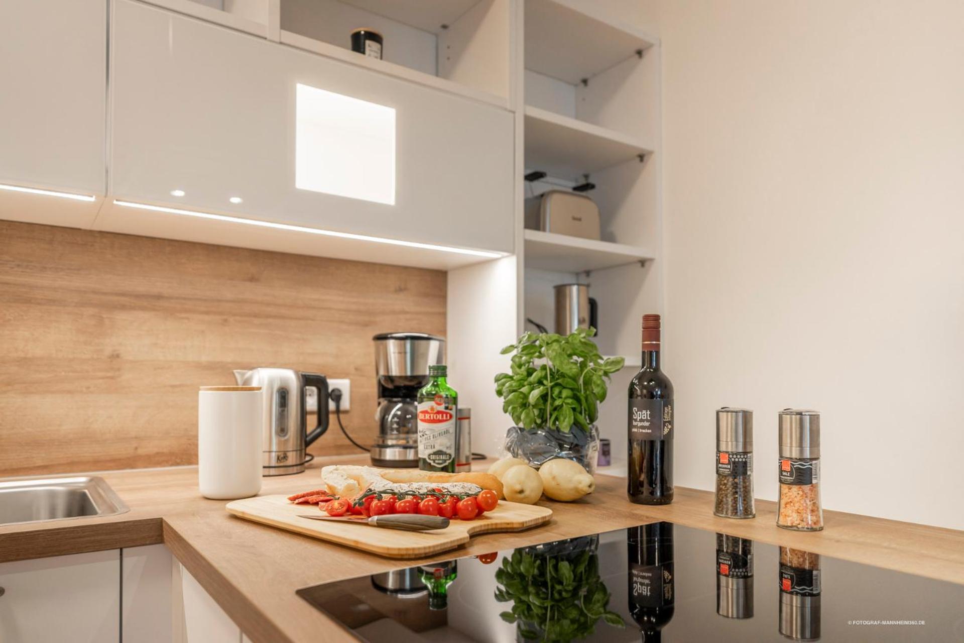 Xxl Design-Appartement Highdesign 10 Pers Zentral Naehe Heidelberg Und Mannheim Weinheim Esterno foto